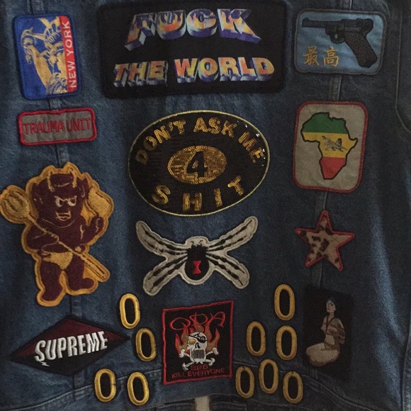 Supreme Trucker Patch Jean jacket - Picture 4 of 4